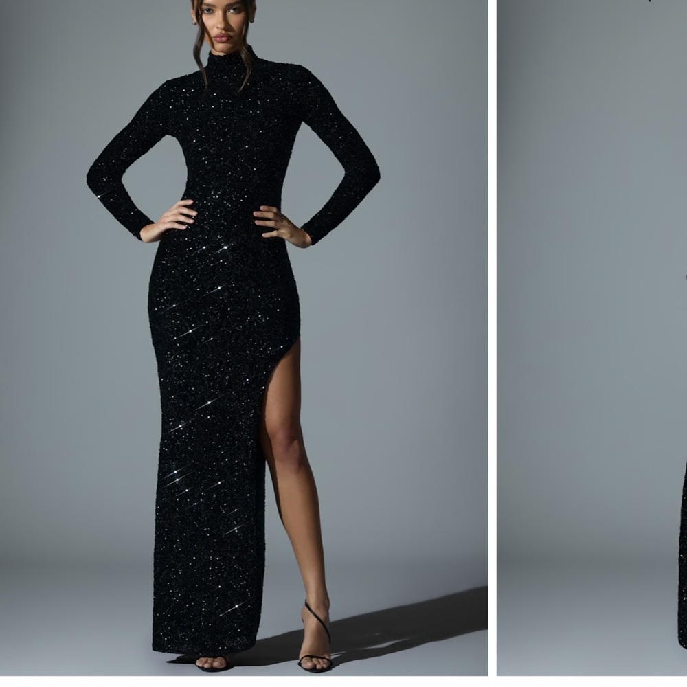 OH POLLY FORMAL GOWN
leonie open back gown in black